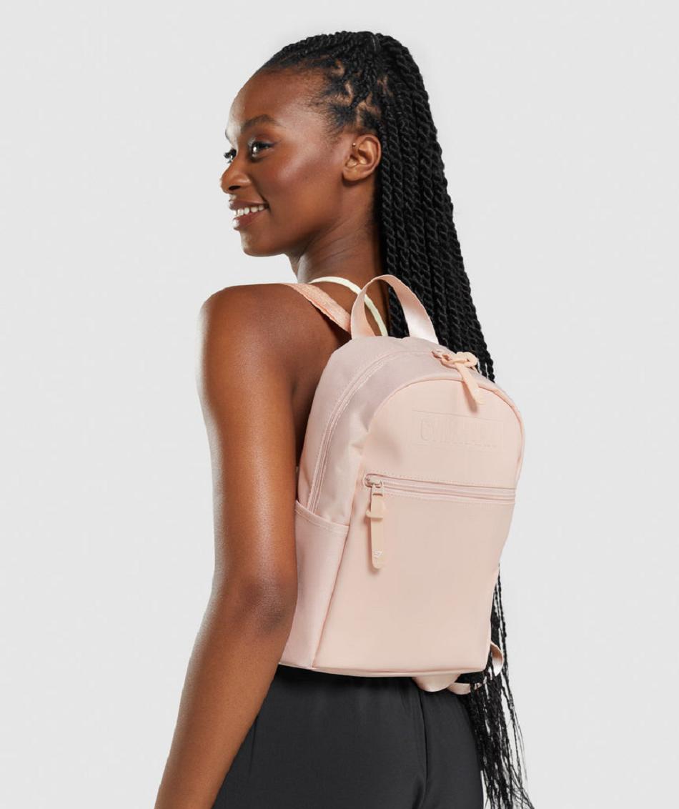 Gymshark Everyday Mini Backpack Ženske Torbe Ljubičaste Roze | HR 4271XYU